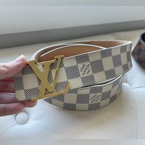 Louis Vuitton Canvas Belt